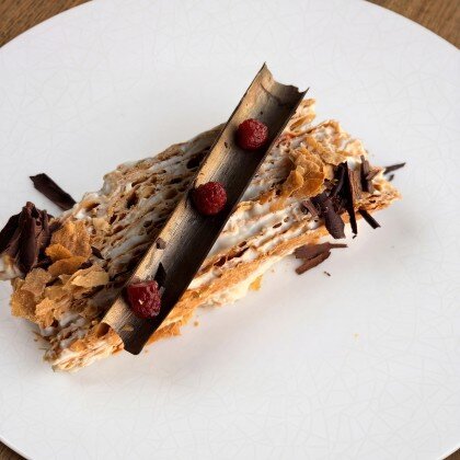 Наполеон с кремом