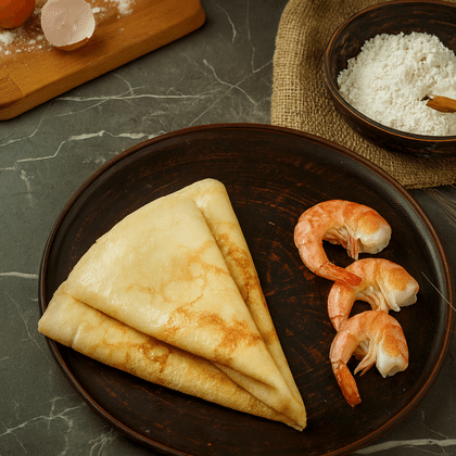 Блин с креветкой 160 гр.