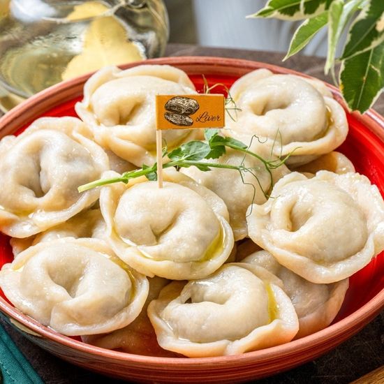 Вареники с ливером
