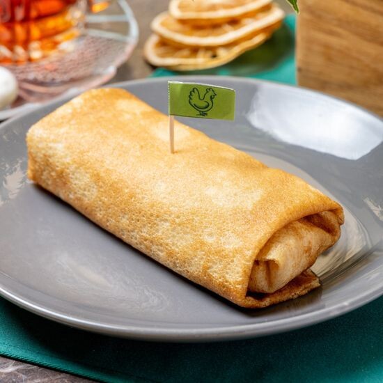 Блин с курицей