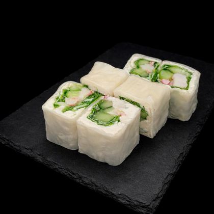 Спринг ролл с крабом 6 шт