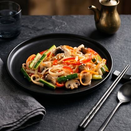 Лапша Удон WOK с овощами
