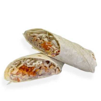 Шаурма с курицей и острой морковью