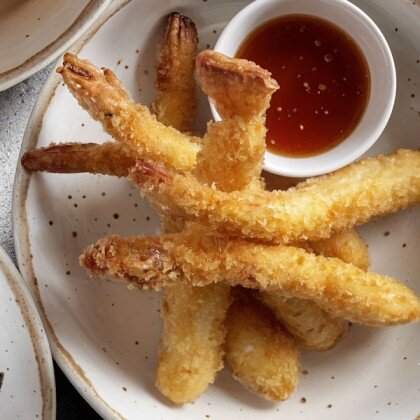 Креветки темпура