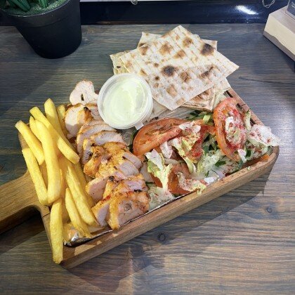 Ланч шаурма с курицей