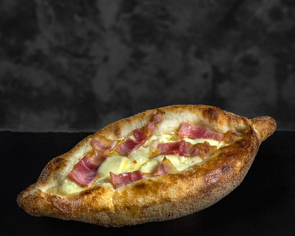 Хачапури с беконом
