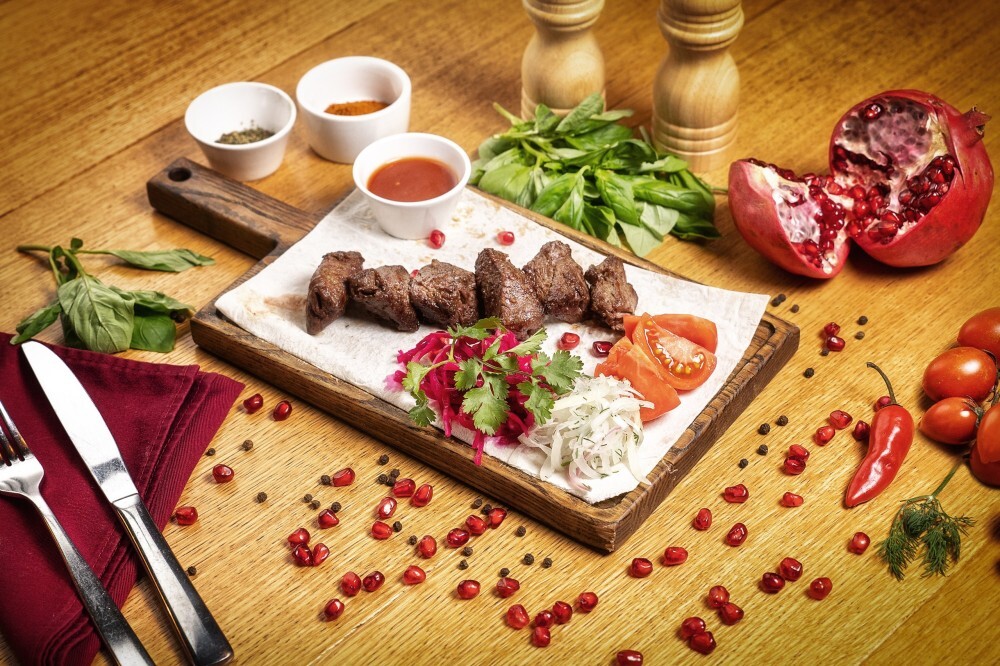 Мцвади (шашлык) из вырезки говядины