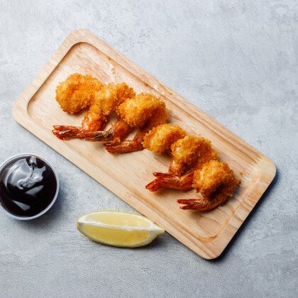 Креветки темпура