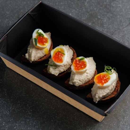 Форшмак с гренками