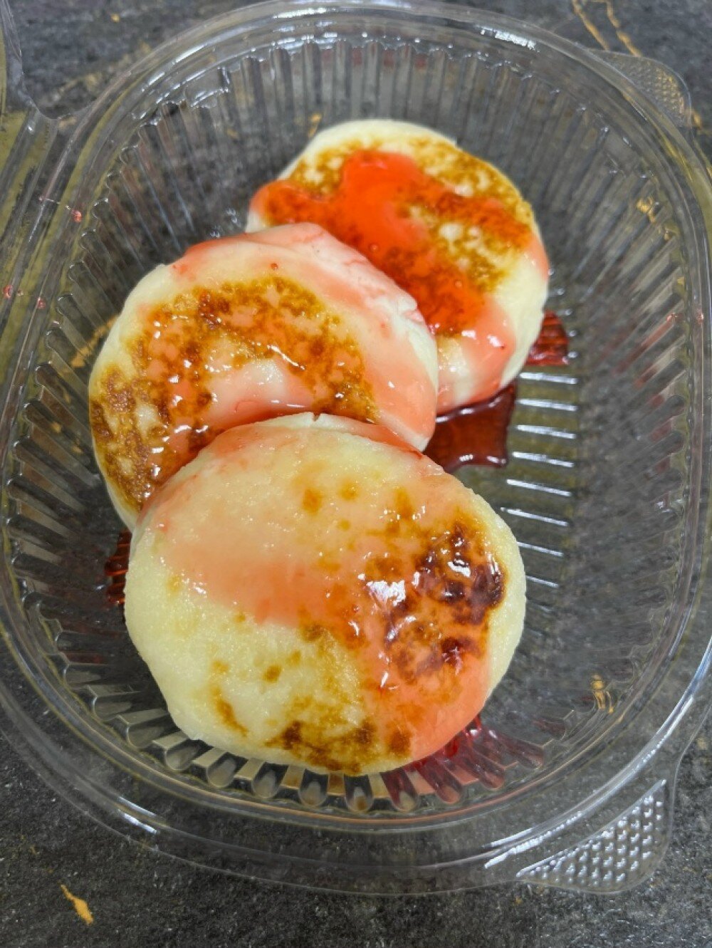 Сырники с топпингом "Лесные ягоды"