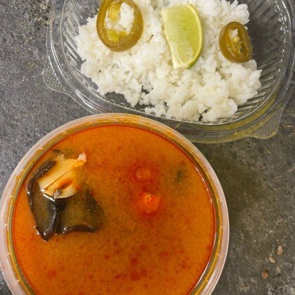 Том Ям с курицей