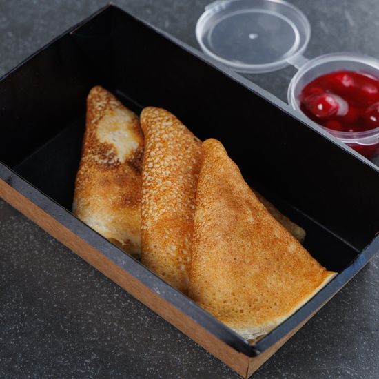 Блины с медом