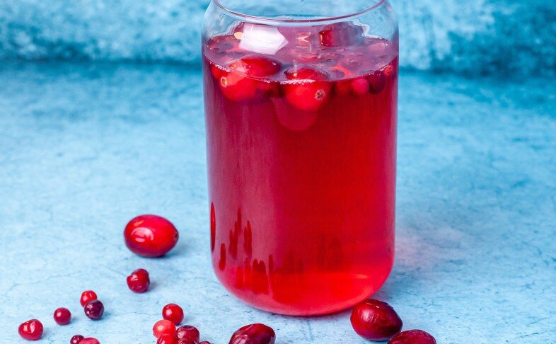 Морс брусничный