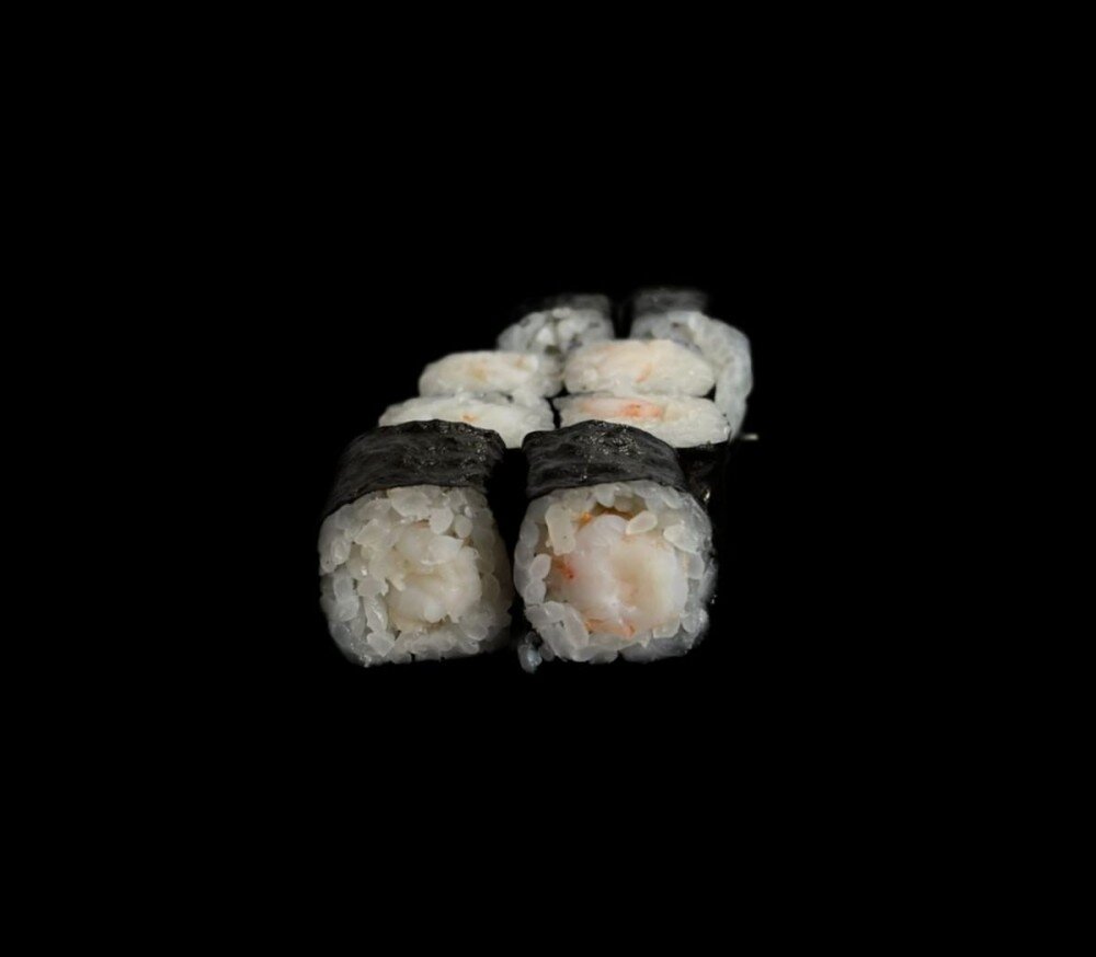 Миникуси с креветками