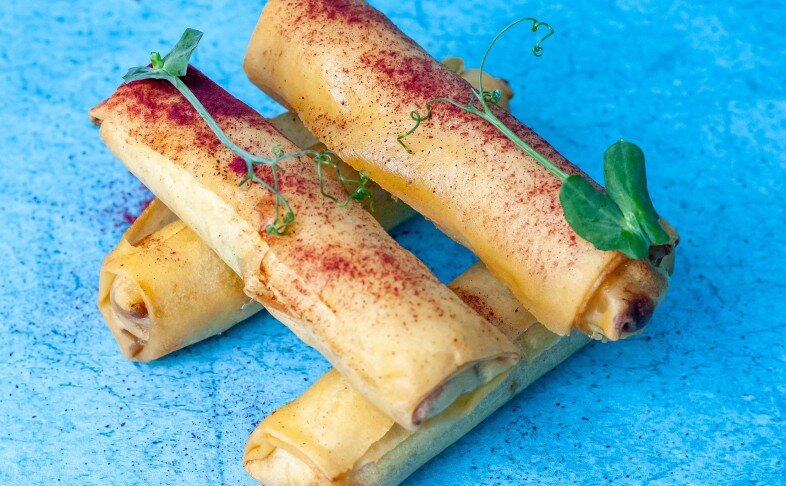 Спринг-роллы с ...