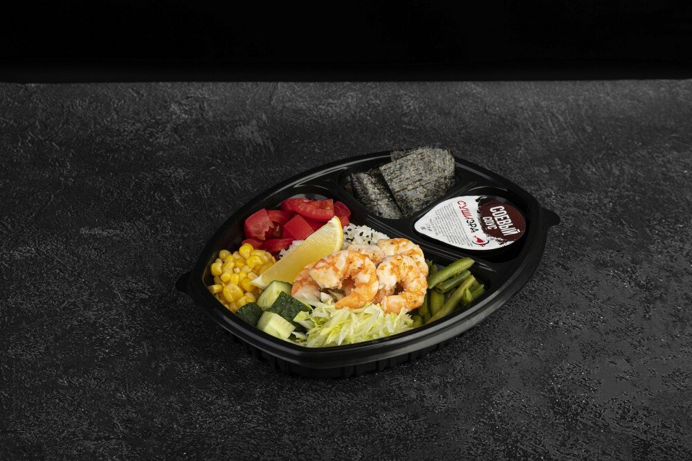 Фит Бокс с креветками