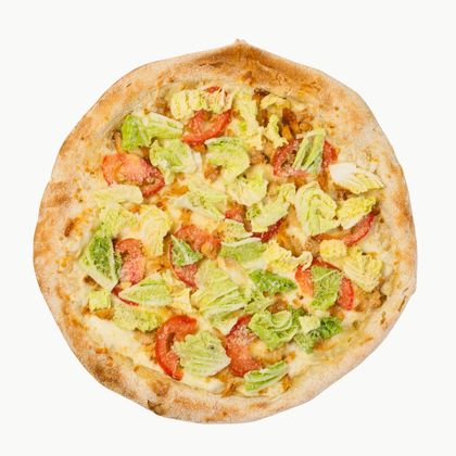 Пицца Цезарь с цыпленком