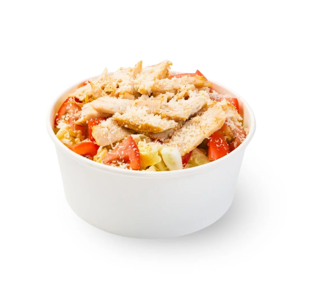 Салат Цезарь с курицей