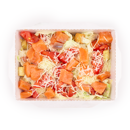 Цезарь с семгой