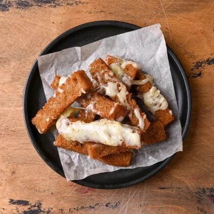 Гренки с сыром