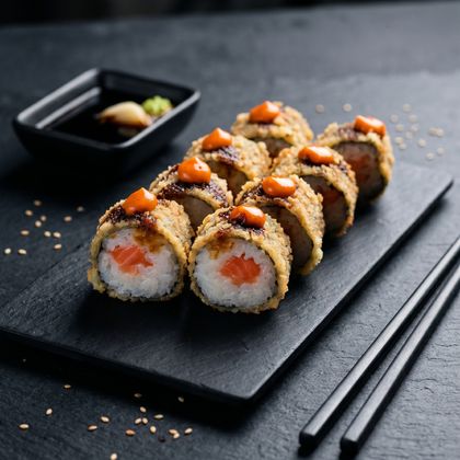 Сяке лайт темпура ролл