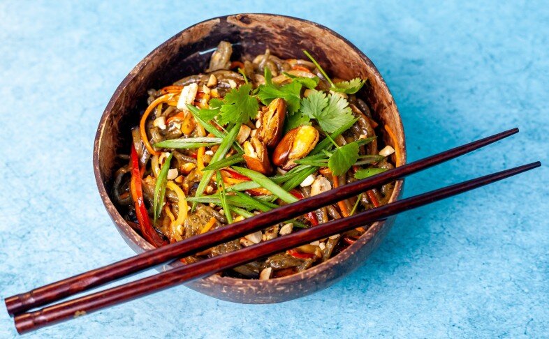 Вегетарианская лапша