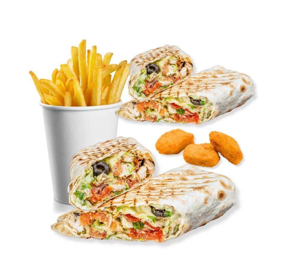 Комбо 2 Шаурмы и закуски