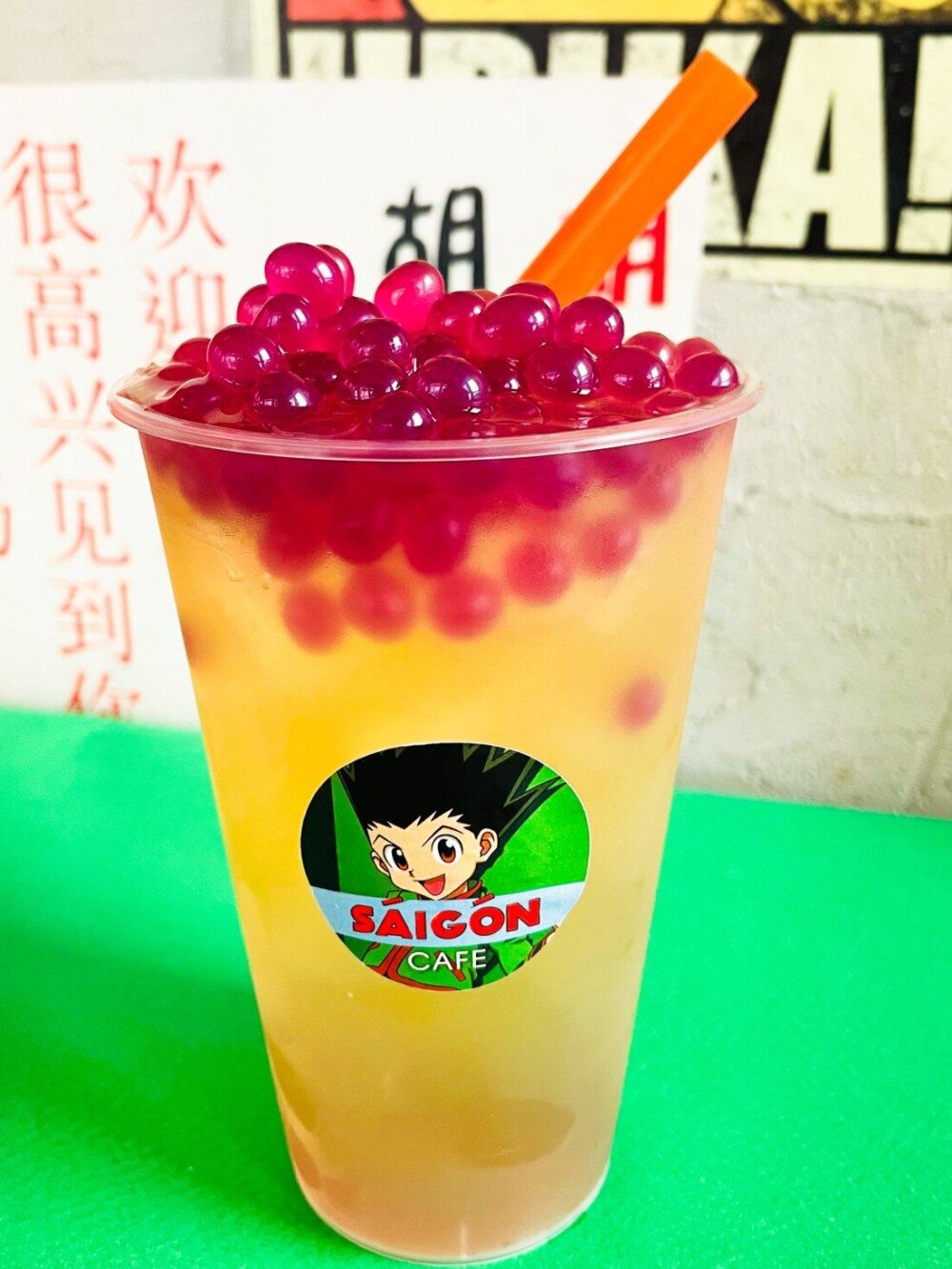Bubble Tea Маракуйя и бузина