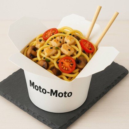 Wok с курицей