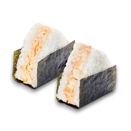 Сет онигири "Курица и Краб"