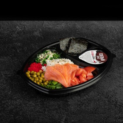 Фит бокс с лососем