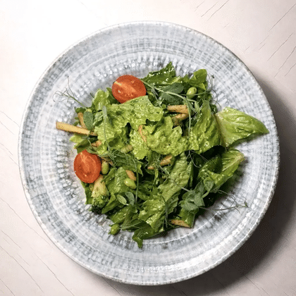 Зеленый салат