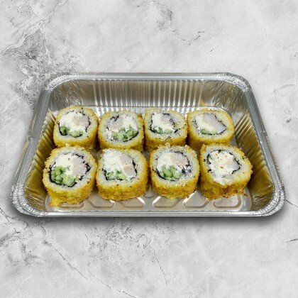 Жаренный ролл "Калифорния с креветкой"