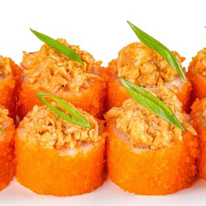 Ролл том ям с курицей темпура