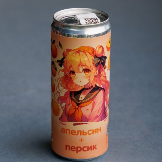 Лимонад "ПИПЯО" Апельсин-Персик 0,33