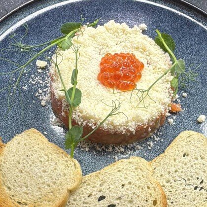 Тартар из семги