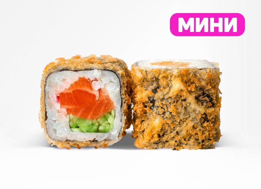 Жаренный мини с лососем
