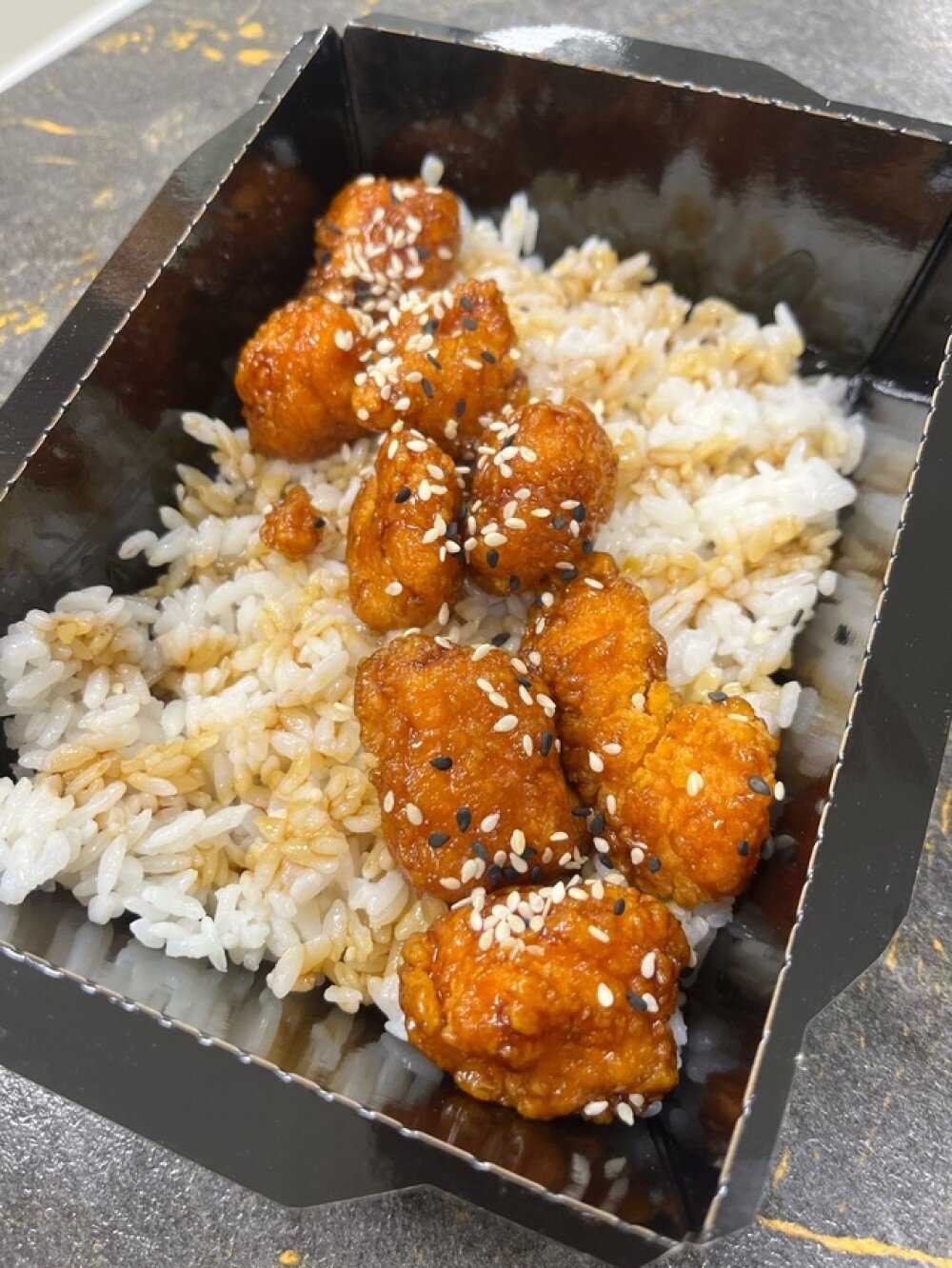 Японский бокс курица терияки