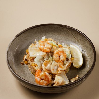 Тяхан с морепродуктами