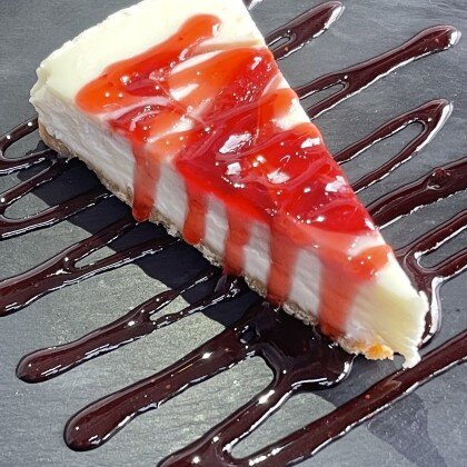 Чизкейк клубничный