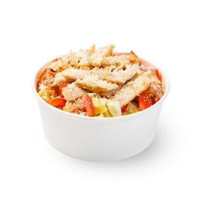 Салат Цезарь с курицей