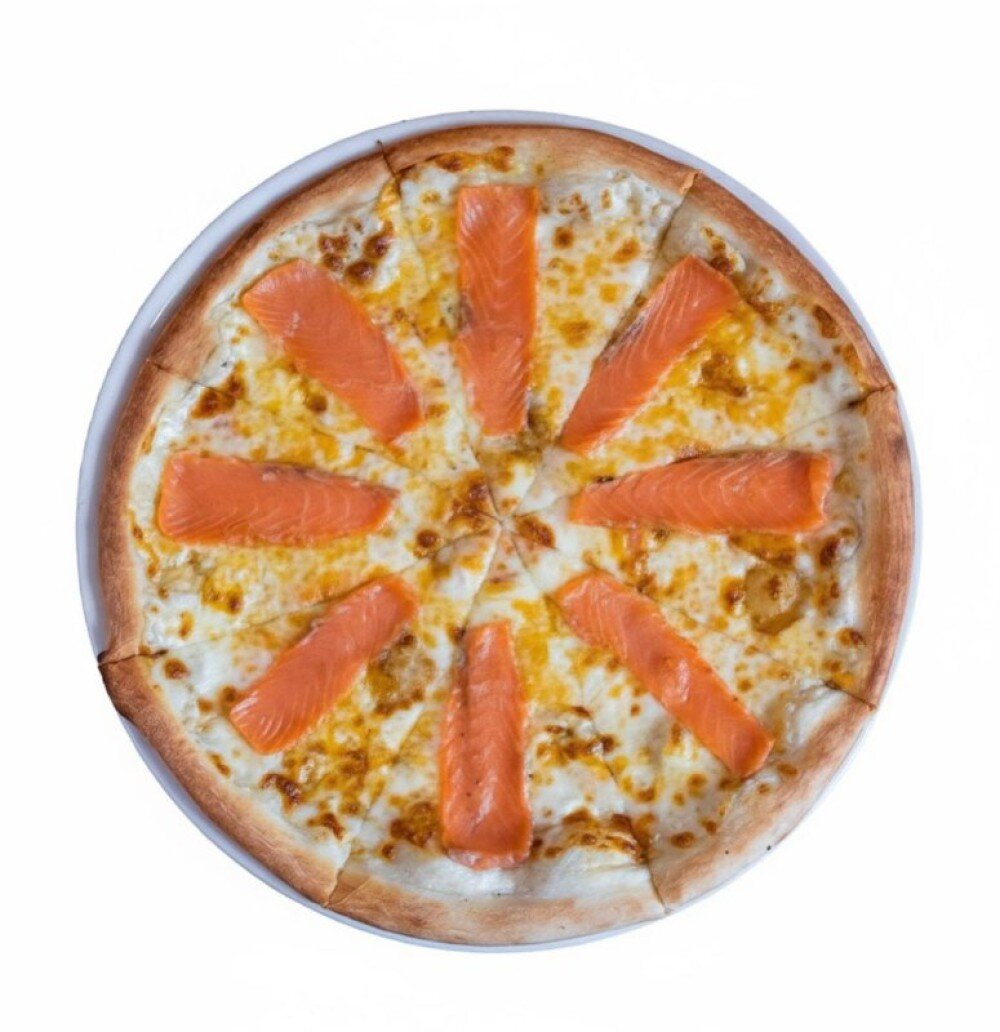 Пицца С форелью