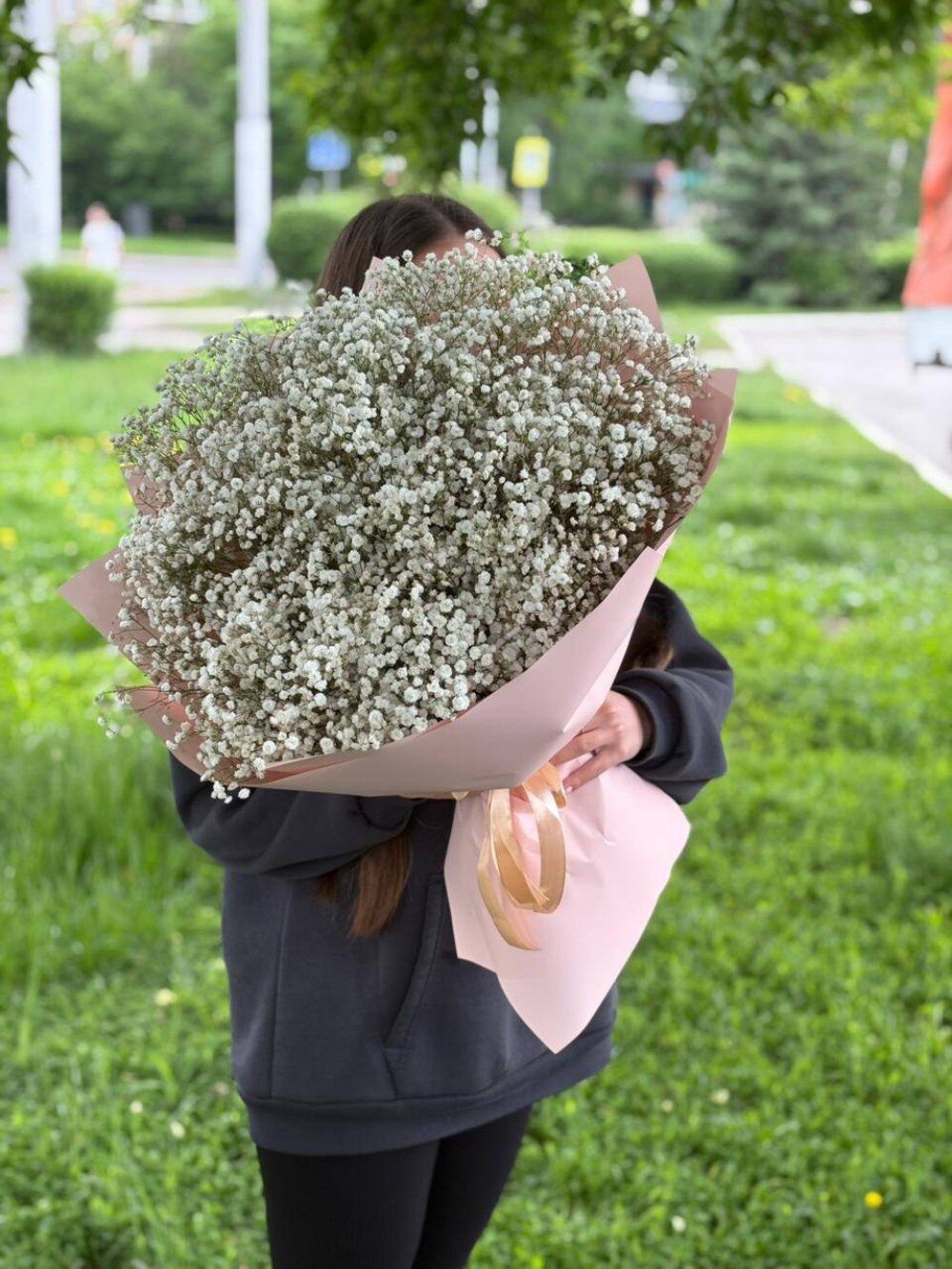 Букет из гипсофилы