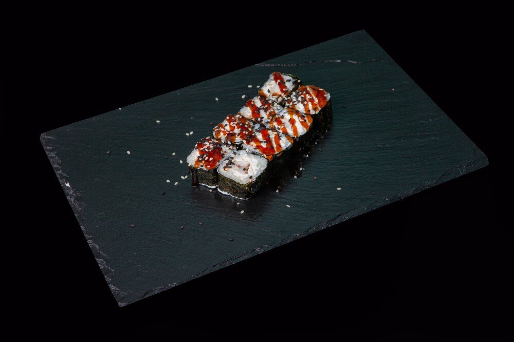 Сливочный мак с угрём