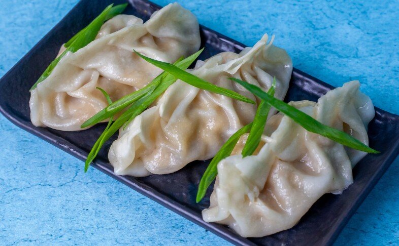 Гёдза на пару