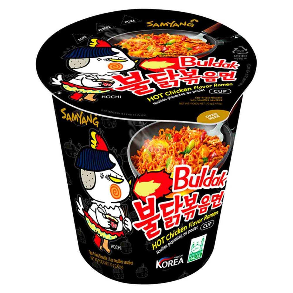Лапша быстрого приготовления Samyang Hot Chicken острая со вкусом курицы