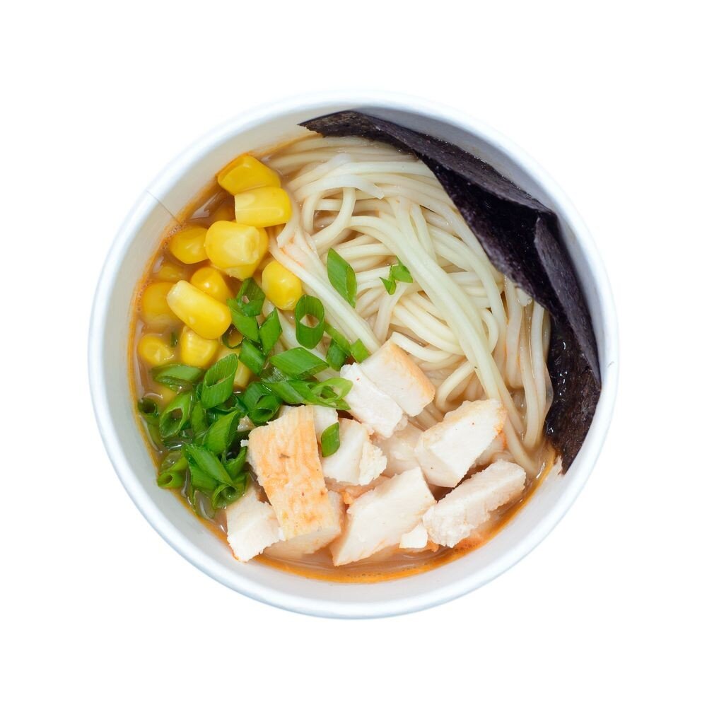 Суп сырный Рамен с курицей