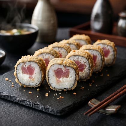 Темпура ролл с тунцом