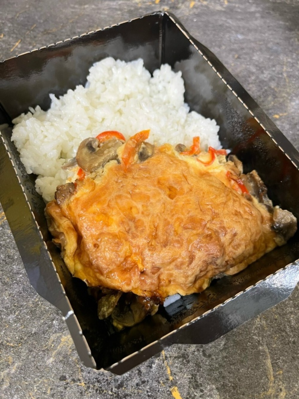 Куриный кармашек с рисом