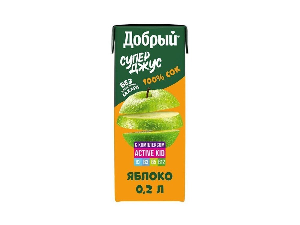 Сок с трубочкой 0,2